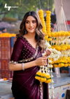 Aurika Vol 5 By LT Nc Malai Silk Embroidery Bulk Saree Orders In India
